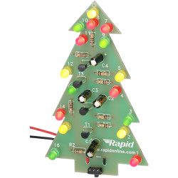 Rapid 70-1002 LED Christmas Tree Project Kit - Multicolour