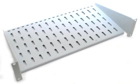 Regulowana półka, 2U, typ: Sliding Shelf, maks. obciążenie: 20kg, Stal, Szary