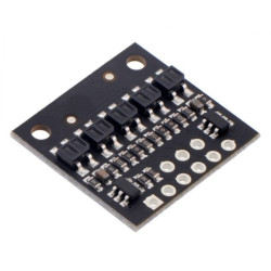 Listwa z czujnikami odbiciowymi QTR-HD-05A - 5-kanałowa - analogowa - Pololu 4205