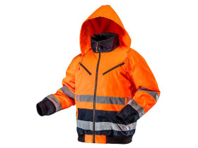 Kurtka robocza ostrzegawcza ocieplana pomarańczowa rozmiar M 81-711-M TOPEX
