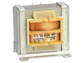 TS6/34 Transformator: sieciowy, 6VA, 230VAC, 9,9V, 500mA, Wyprowadzenia: do druku