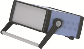 Die-cast aluminum enclosure, (L x W x H) 180 x 242.5 x 87 mm, light gray (RAL 7035), IP66, 418-001-65