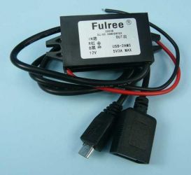 PRZET.DC/DC 12V-&gt;5V 3A MICRO USB