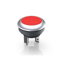 Podświetlany łącznik przyciskowy Chwilowy 1 NO średnica wycięcia 16.2mm Przewlekany RAFI