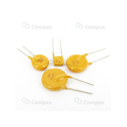 Bezpiecznik polimerowy PTC THT, 0.080A/250V, 6.5x12x3.8mm, ETE