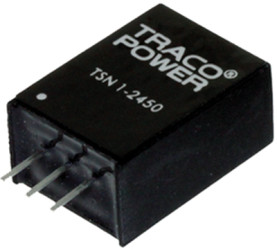 DC converter, -8-32 VDC, 6 W, 1 output, -6 VDC, 86.5 % efficiency, TSN 1-2460
