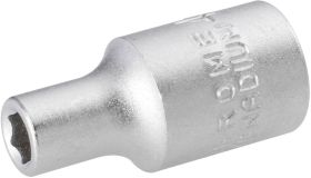 TOOLCRAFT 820749 zewnętrzny sześciokąt Nasadka 10 mm 1/4" (6,3 mm)