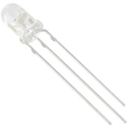 TRU COMPONENTS 1577517 LED wired Red Blue Circular 5 mm 1250 mcd 1600 mcd 35&#xB0;