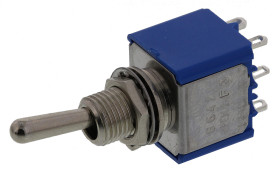 Przełącznik Wł.-(wł.) DPST APEM Montaż panelowy