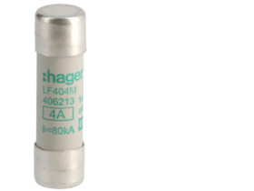 Wkładka bezpiecznikowa cylindryczna CH-14 14x51mm aM 4A 500VAC LF404M HAGER