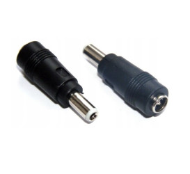 DC 2.5/5.5 Male to DC 2.1/5.5 Female Adapter