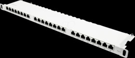 GC-N0137 19" Patchpanel, 24-Port, Kat.6, 0,5 HE