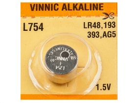 Bateria alkaliczna AG5, LR48, L754; Vinnic