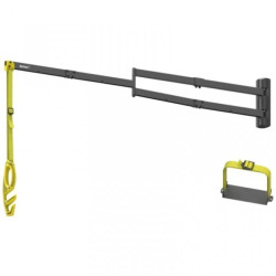 uchwyt ścienny wysięgnik 160cm kabla ładowarki samochodowej