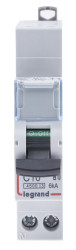 Wyłącznik nadprądowy MCB, Typ C, 1-biegunowy, 10A, 250V, 12V, na szynę DIN, Legrand, DX3