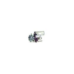 TruComponents 202669 3.5 mm audio jack Socket, built-in,Pins:3 Stereo Silver