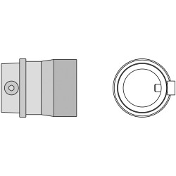 Weller T0058768747N TNA Hot Air Nozzle Adapter For WTHA 1