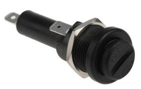 Oprawa bezpiecznikowa montowana w tablicach Montaż panelowy rozmiar: 6.3 x 32mm 13A 250V ac Szybkozłącze Bulgin