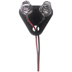 MPD DU1-M-306 Battery Holder Spring-Loaded 29x27x2mm Robust Design