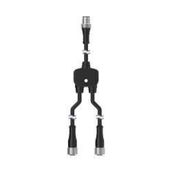 Przewód czujnik-siłownik ze złączem Złącze M12 długość 300mm Rodzaj A Żeńskie Złącze B Złącze M12