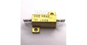 10K Ohm 10W160V aluminium housed HSA5 resistor - CGS