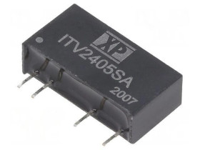 Przetwornica DC/DC 1W 24VDC / 5VDC 200mA SIP ITV2405SA