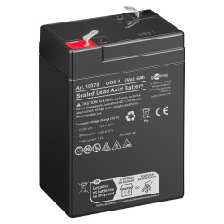 Akumulator ołowiowy 4000mAh, 6V Goobay