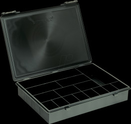 104111 Assortment box, 4-15, ESD 340 x 57 x 260 mm, 15 compartments