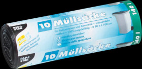 12396 PAPSTAR waste bags, CleanUp, 10 pcs, 140 litres