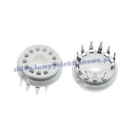 Podstawka lampowa duodecar 12 pin B12C do lamp typu compactron Print