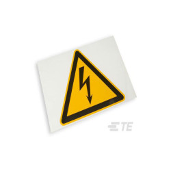 TE Connectivity 1768020-3 Labels Industrial Warning Signs High Visibility