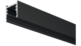 Profil, Czarny, 2,5M, Häfele Lighting Onecable, 83368303