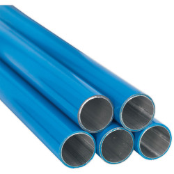 Sealey CAS22AP Aluminium Air Pipe &#xD8;22mm x 3mtr Pack Of 5