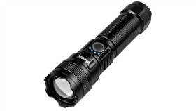 Latarka Akumulatorowa Taktyczna 600Lm 10W Led Powerbank Va0179 Vayox