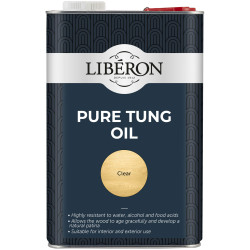 Liberon 126806 Pure Tung Oil 5 litre