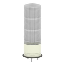 Monolityczne kolumny świetlne Harmony XVG 60 mm czerwony pomarańczowy zielony światło stałe IP53 24V AC/DC XVGB3W