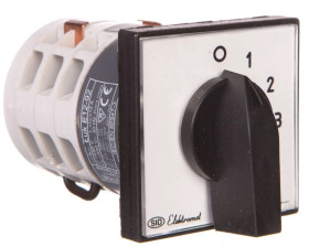 Łącznik krzywkowy amperomierzowy 0-1-2-3 3P 12A IP65 Łuk E12-92 921284