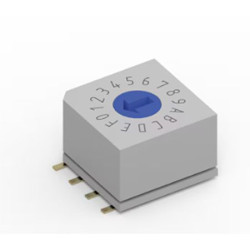 Przełącznik obrotowy, 150mA, 42V, 16-położeniowy, Wurth Elektronik 4285113108