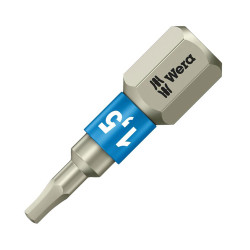 Wera 05071070001 3840/1 TS Torsion Stainless Insert Bit Hex 1.5 x 25mm