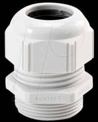 53111410 Cable gland, M 16 x 1.5, Ø 4.0 - 10 mm, light grey, IP69
