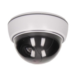 Kamera atrapa AK-1204 kopułkowa z mig. LED ORNO