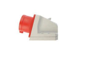 Wtyczka odbiornikowa 16A 5P 400V czerwona IP44 515-6