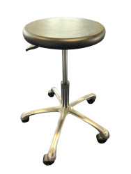 Krzesło biurowe Stołek regulowany Tak kołowy Tak wysokość siedzenia 43 → 63cm RS PRO