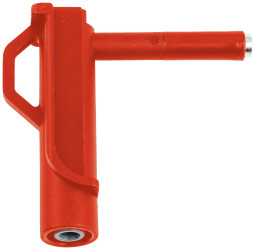 Adapter magnetyczny do wygodnego odczepienia napięcia do 1000 V, czerwony