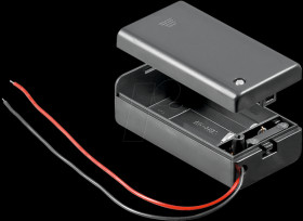 Battery holder, 1x9V Block