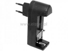 Ład. akumulatora 1x 18650 wtyczkowa 3,7V 500mA