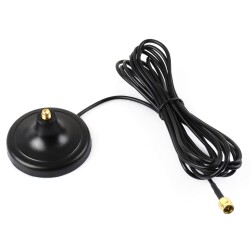 SMA Magnetic Mount Antenna Base with 3m Cable