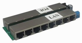 Injector PoE 8xLan/8xPoE