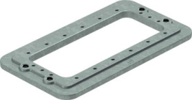 Mounting frame, size 34 HPR, die-cast aluminum, 09401349921