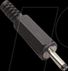 072110 Hollow plug with kink protection, Ø outside: 5.5 mm, Ø inside: 2